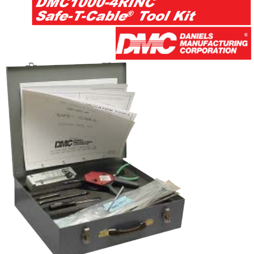 Daniels DMC1000-4R .032 Rotary Safe-T-Cable Tool Kit