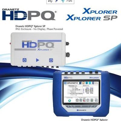 Dranetz HDPQ Xplorer便携式和Dranetz HDPQ Xplorer SP（IP65）電(diàn)能(néng)质量分(fēn)析仪