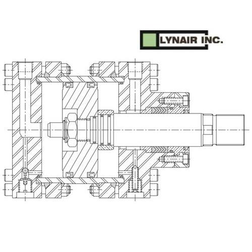 Lynair MHH系列2000PSI Mill-Type型液压缸