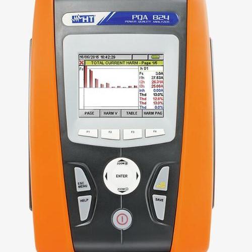 HT Instruments PQA824三相和单相電(diàn)能(néng)质量分(fēn)析仪，HV000824