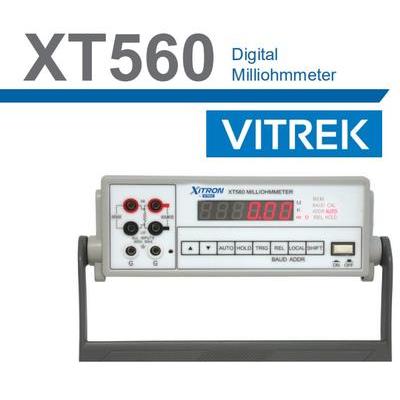 Vitrek XT560B数字毫欧表、微欧姆计，10μΩ至33MΩ